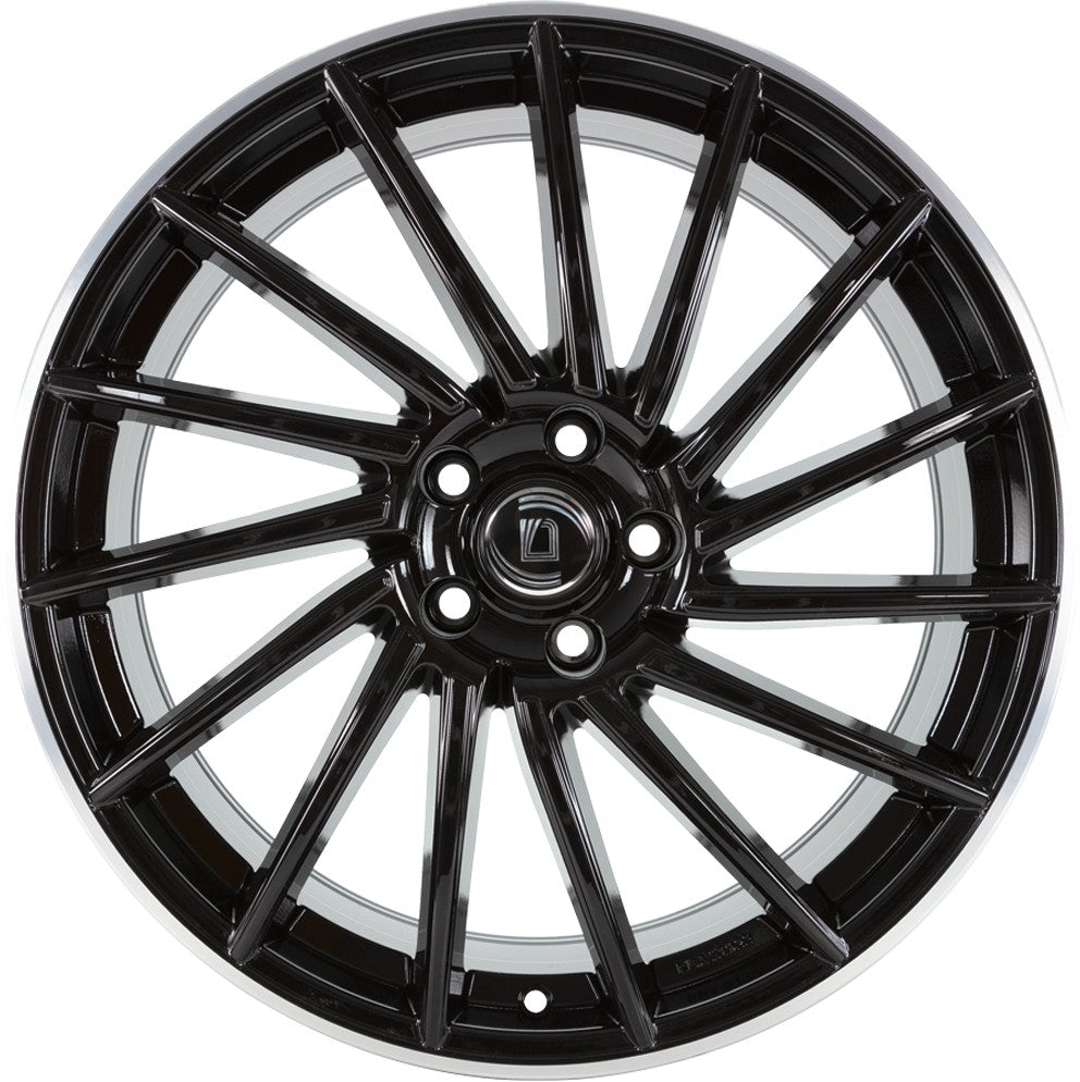 Diewe Briosa neros machined lip Alufelge 8x18 Zoll ET30 LK 5x112 ML66.6 – Bild 2
