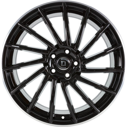 Diewe Briosa neros machined lip Alufelge 8x18 Zoll ET43 LK 5x112 ML66.6 – Bild 2