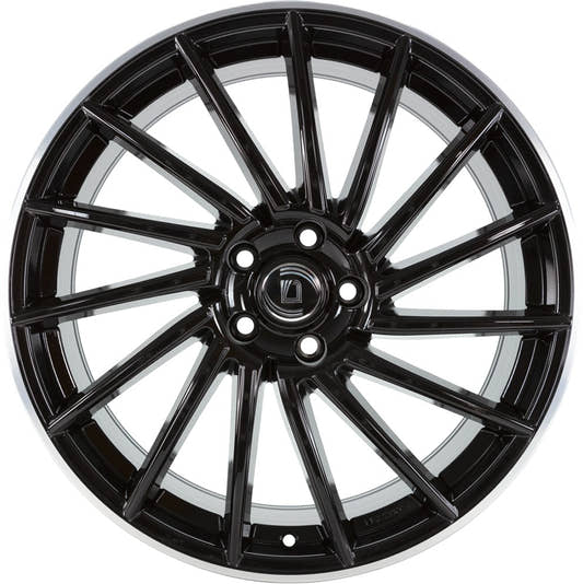 Diewe Briosa neros machined lip 8.5x20 ET49 - LK5/115 ML70.1 – Bild 2