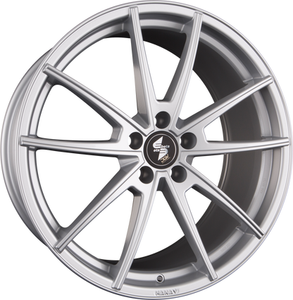 Etabeta Manay Silver Alufelge 8.5x19 Zoll ET25 LK 5x120 ML78.1 – Bild 2