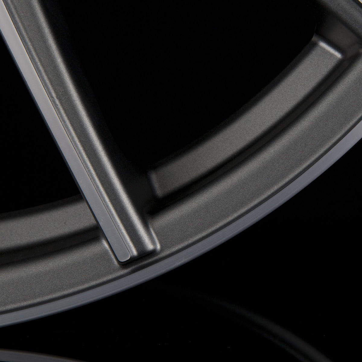 Etabeta Manay Anthracite Matt Full Polish Alufelge 9.5x19 Zoll ET35 LK 5x112 ML78.1 – Bild 5