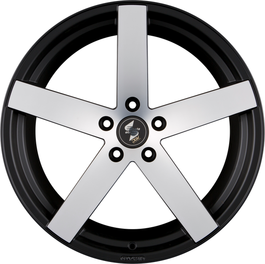 Etabeta Uros Black Matt Polish Alufelge 9x20 Zoll ET25 LK 5x112 ML78.1