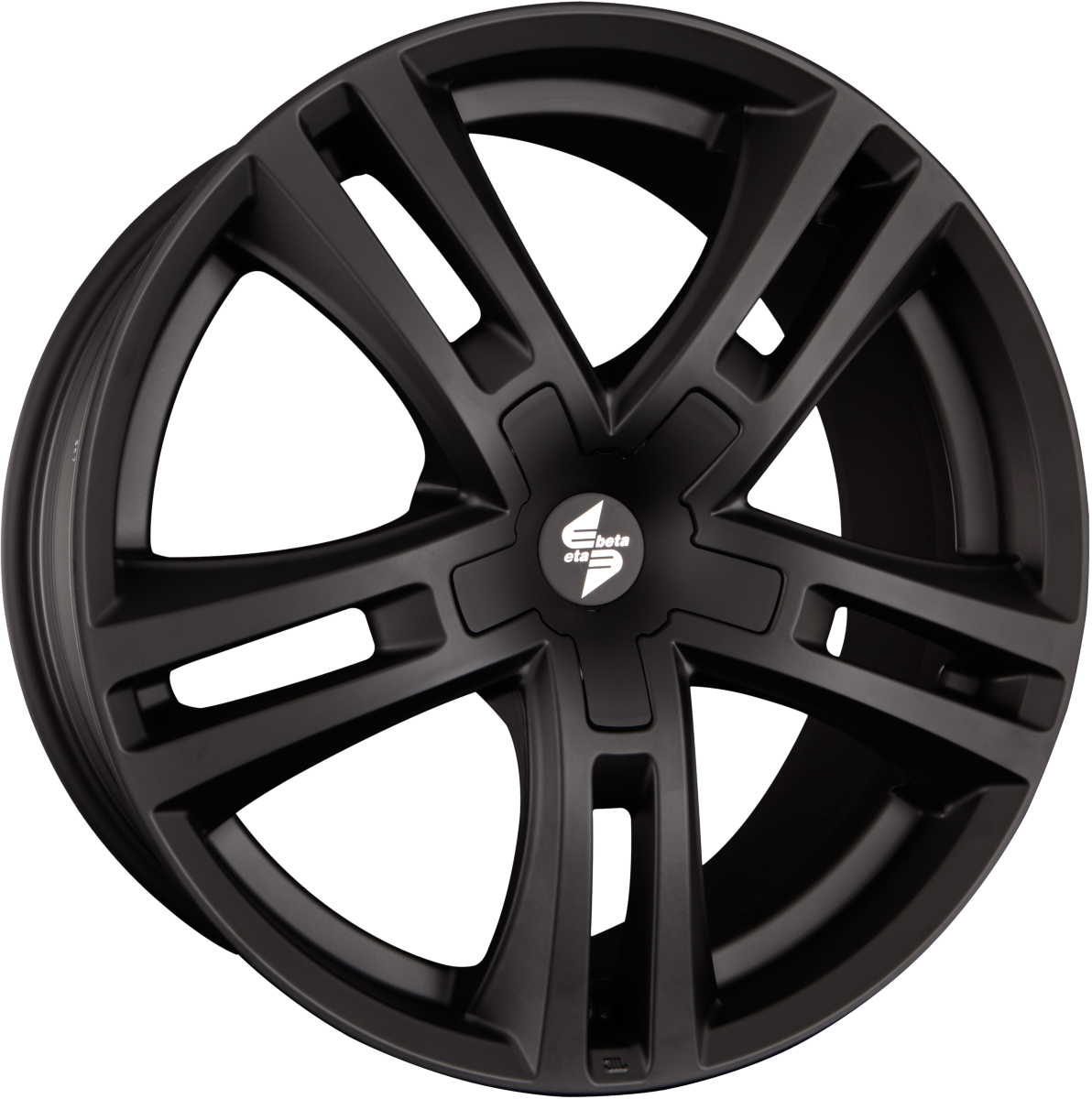 Etabeta Uriel Black Matt Alufelge 10.5x20 Zoll ET48 LK 5x130 ML71.6 – Bild 2