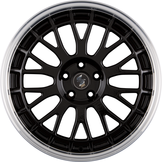 Etabeta Unit Shiny Black Lip Polished Alufelge 8.5x19 Zoll ET50 LK 5x112 ML78.1