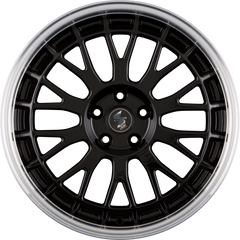 Etabeta Unit Shiny Black Lip Polished Alufelge 8.5x19 Zoll ET50 LK 5x112 ML78.1