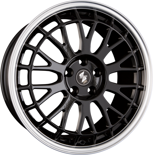 Etabeta Unit Shiny Black Lip Polished Alufelge 8.5x19 Zoll ET50 LK 5x112 ML78.1 – Bild 2