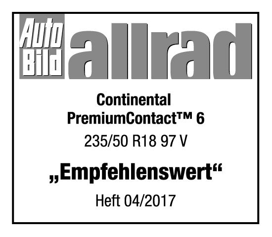 Continental Premiumcontact 6 FR MO XL Elect 285/45 R22 114Y Sommer