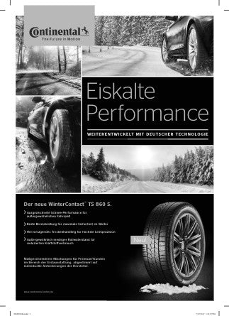 Continental WinterContact TS 860 S FR Elect XL 3PMSF 285/40 R22 110W Winter
