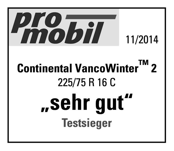 Continental Vanco Winter 2 225/65R16C 112R Winter – Bild 2