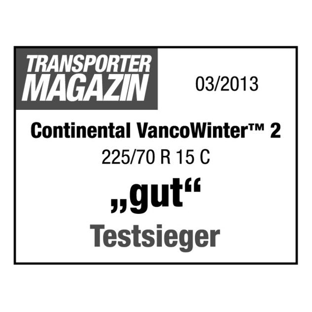 Continental Vanco Winter 2 225/65R16C 112R Winter – Bild 3