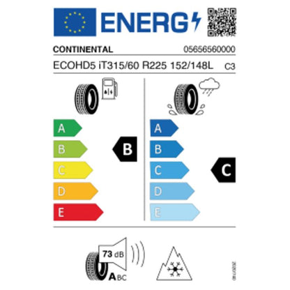 Continental Eco HD5 315/60 R22.5 152/148L – Bild 2