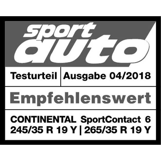 Continental Sportcontact 6 325/30 R21 108Y Sommer – Bild 4