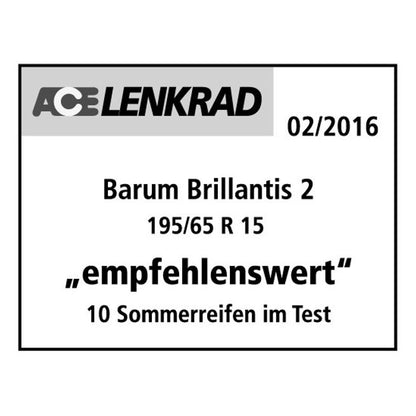 Barum Brillantis 2 185/65 R15 88T Sommer – Bild 4