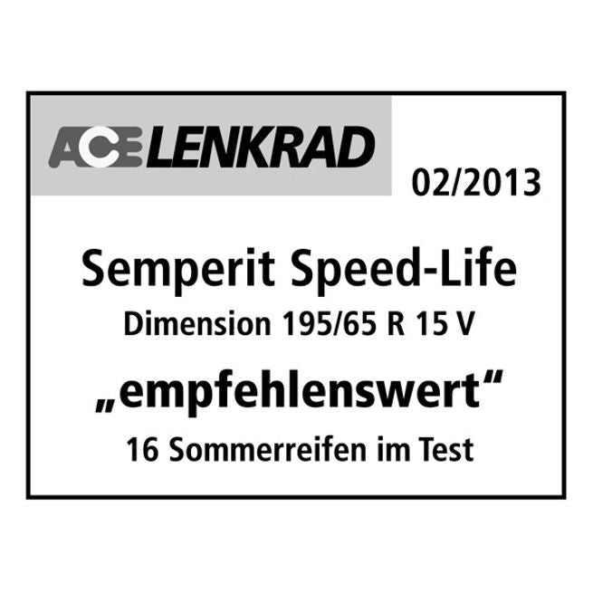 Semperit Speed Life 215/65 R15 96H Sommer – Bild 3