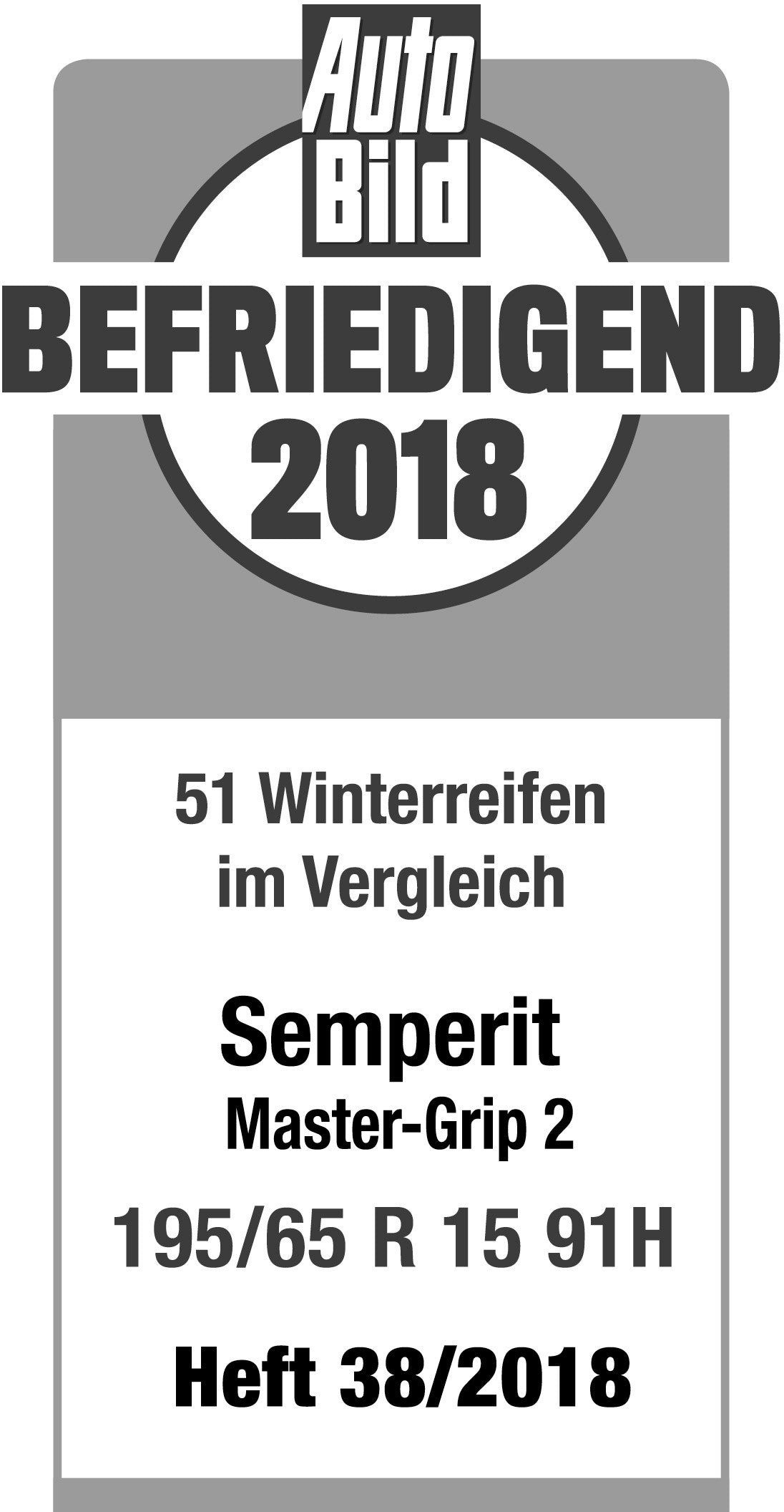 Semperit Master-Grip 2 3PMSF 165/65 R14 79T Winter – Bild 3