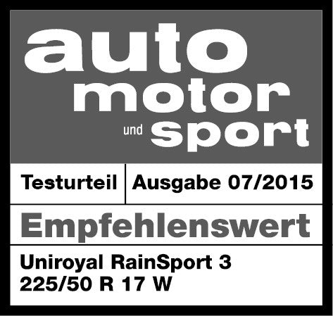 Uniroyal Rainsport 3 FR SSR 225/45 R17 91W Sommer – Bild 4