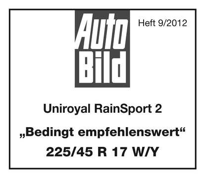 Uniroyal Rainsport 2 255/40 R17 94W Sommer – Bild 3