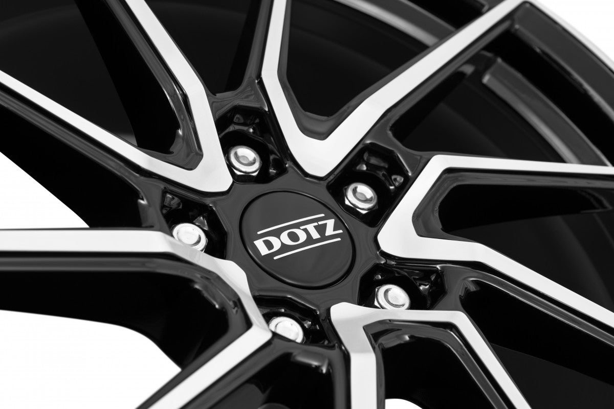 Dotz Spa black polished 8x18 ET48 - LK5/114.3 ML71.6 – Bild 5
