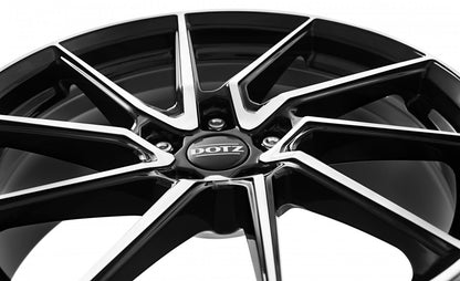 Dotz Spa black polished 8x18 ET48 - LK5/114.3 ML71.6 – Bild 8