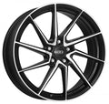 Dotz Spa black polished Alufelge 8x19 Zoll ET45 LK 5x108 ML70.1