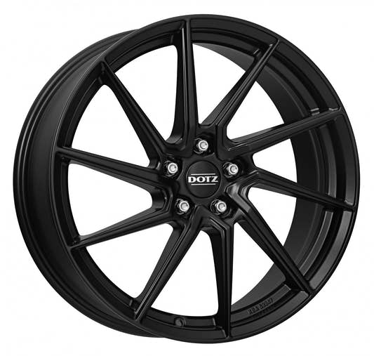 Dotz Spa black matt Alufelge 7.5x17 Zoll ET40 LK 5x112 ML70.1