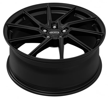 Dotz Spa black matt Alufelge 8x19 Zoll ET45 LK 5x112 ML70.1 – Bild 4