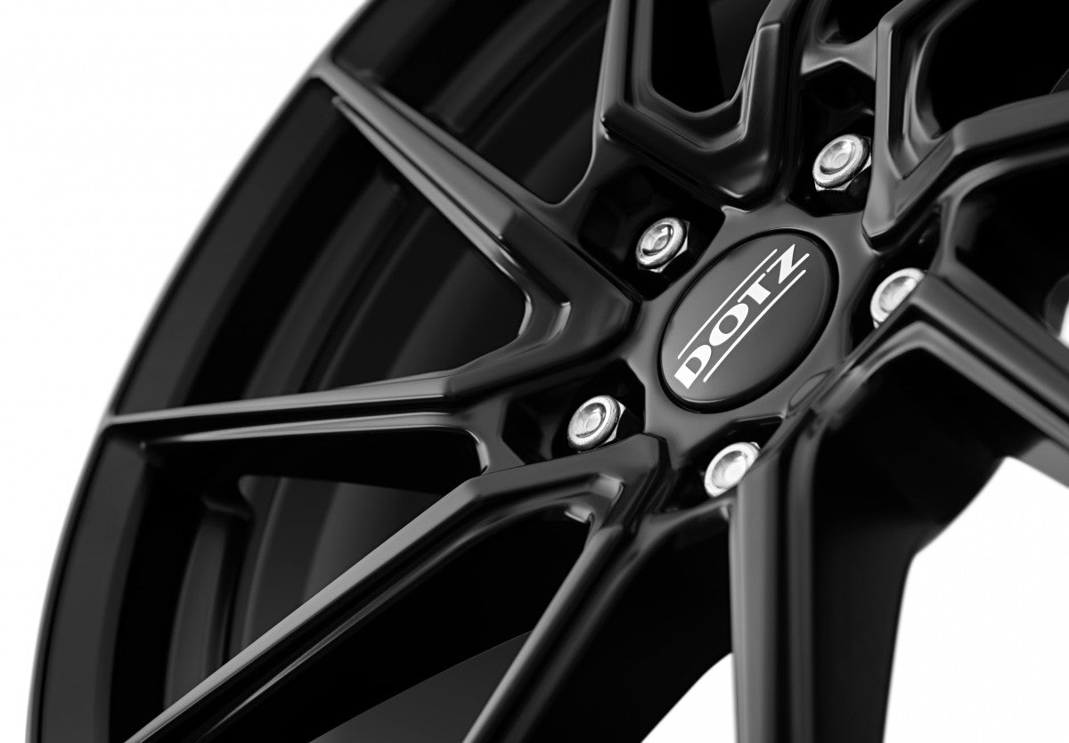 Dotz Spa black matt Alufelge 8x19 Zoll ET45 LK 5x112 ML70.1 – Bild 5