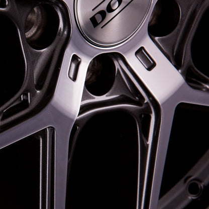 Dotz Lagunaseca DARK - Gunmetal Glänzend Frontpoliert Alufelge 8x19 Zoll ET45 LK 5x114.3 ML71.6 – Bild 3