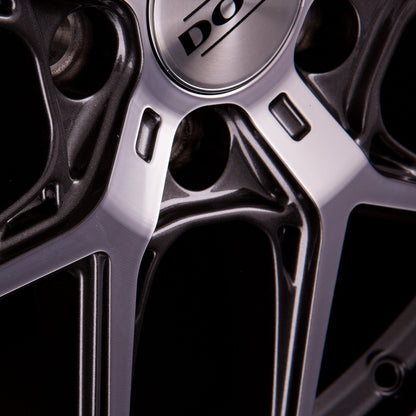 Dotz Lagunaseca DARK - Gunmetal Glänzend Frontpoliert Alufelge 10x21 Zoll ET40 LK 5x112 ML70.1 – Bild 3