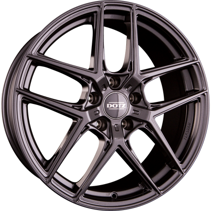 Dotz Lagunaseca GREY - Gunmetal Glänzend Alufelge 8x19 Zoll ET35 LK 5x120 ML72.6 – Bild 2