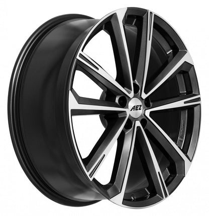 AEZ Aruba gunmetal polished Alufelge 8.5x20 Zoll ET30 LK 5x112 ML66.6 – Bild 3