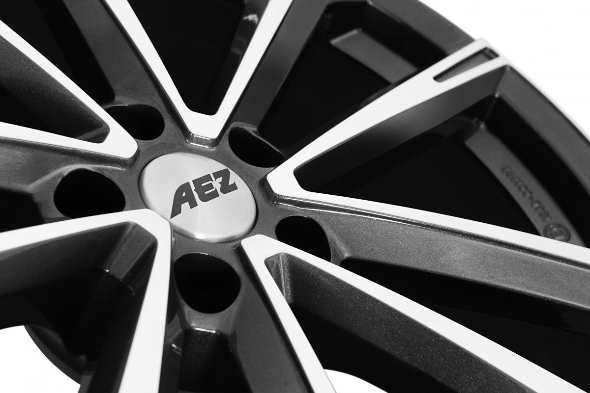 AEZ Aruba gunmetal polished Alufelge 8.5x20 Zoll ET30 LK 5x112 ML66.6 – Bild 5