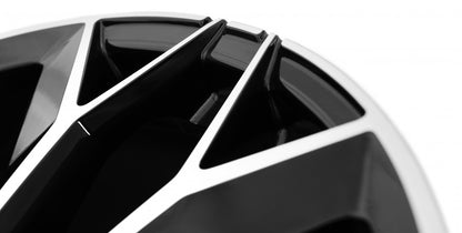 AEZ Leipzig black polished 9x20 ET35 - LK5/112 ML66.6