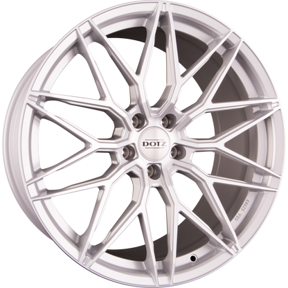 Dotz Suzuka BLAZE - Silber Frontpoliert Alufelge 8.5x20 Zoll ET47 LK 5x120 ML72.6 – Bild 2
