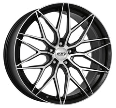 Dotz Suzuka DARK - Schwarz Frontpoliert Alufelge 8.5x20 Zoll ET47 LK 5x120 ML72.6