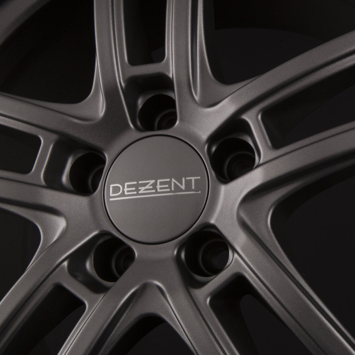 Dezent TZ GRAPHITE - Graphite Matt Alufelge 7.5x18 Zoll ET48 LK 5x112 ML57.1 – Bild 4