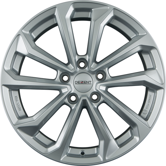 Dezent KS SILVER - Silber Alufelge 6.5x16 Zoll ET44 LK 5x114.3 ML67.1