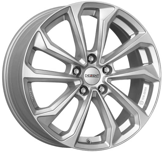 Dezent KS silver 6.5x16 ET45 - LK5/114.3 ML67.1