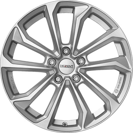Dezent KS silver 6.5x16 ET45 - LK5/114.3 ML67.1 – Bild 2