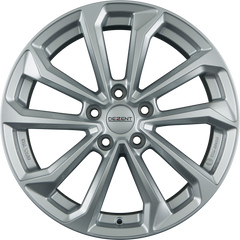 Dezent KS SILVER - Silber Alufelge 6.5x16 Zoll ET50 LK 5x114.3 ML67.1