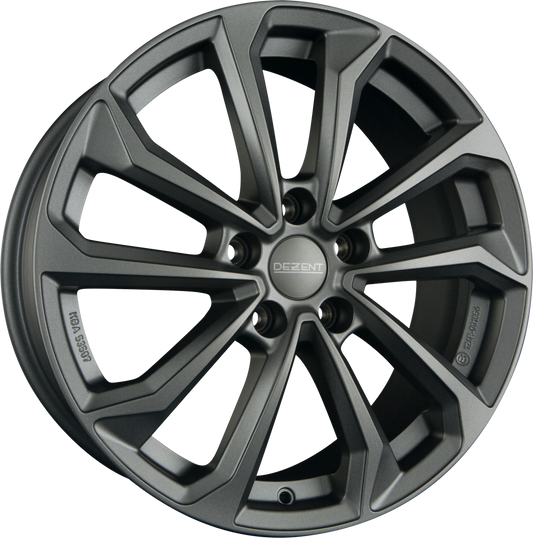 Dezent KS GRAPHITE - Graphite Matt Alufelge 6.5x16 Zoll ET45 LK 5x114.3 ML67.1 – Bild 2