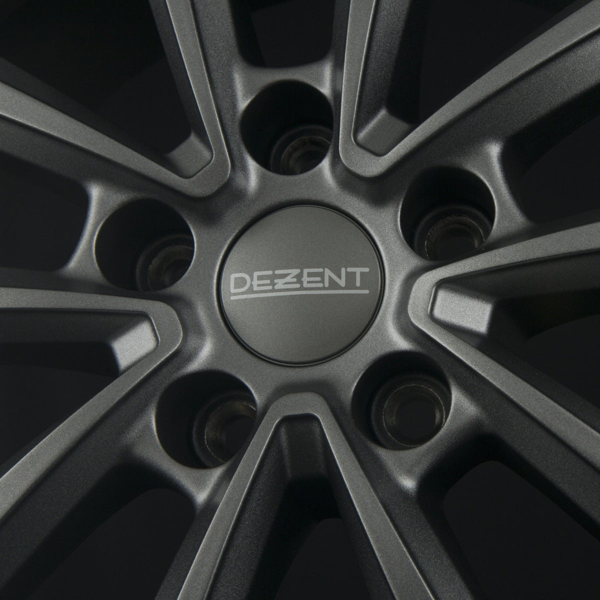 Dezent KS GRAPHITE - Graphite Matt Alufelge 7x17 Zoll ET48.5 LK 5x114.3 ML67.1 – Bild 4