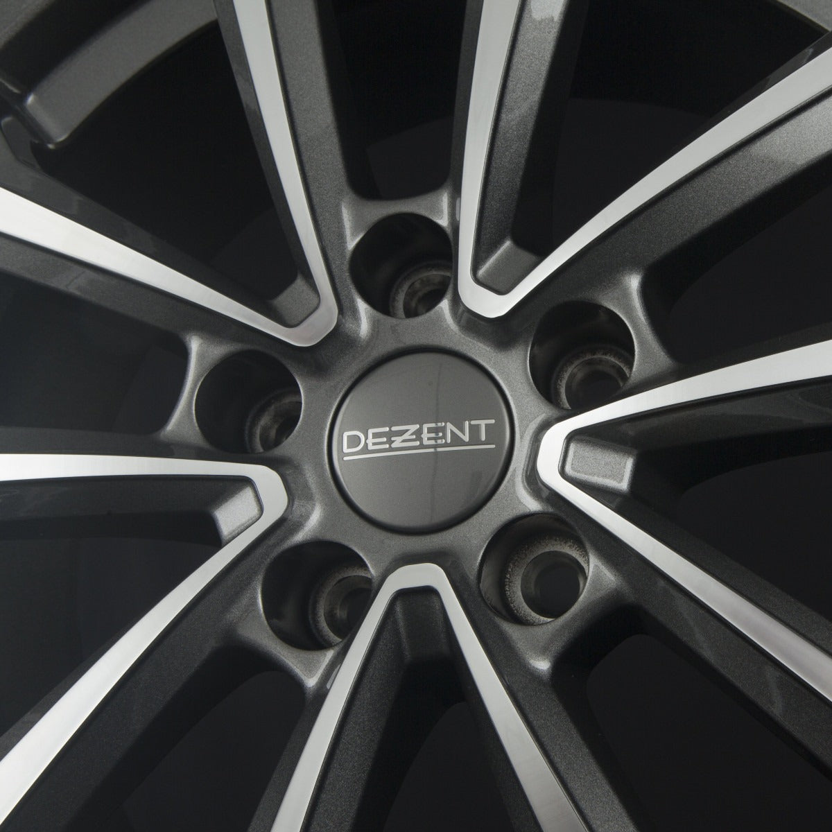 Dezent KS DARK - Gunmetal Polished Alufelge 6.5x16 Zoll ET45 LK 5x114.3 ML67.1 – Bild 3