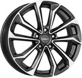 Dezent KS gunmetal polished Alufelge 7x17 Zoll ET50 LK 5x114.3 ML67.1