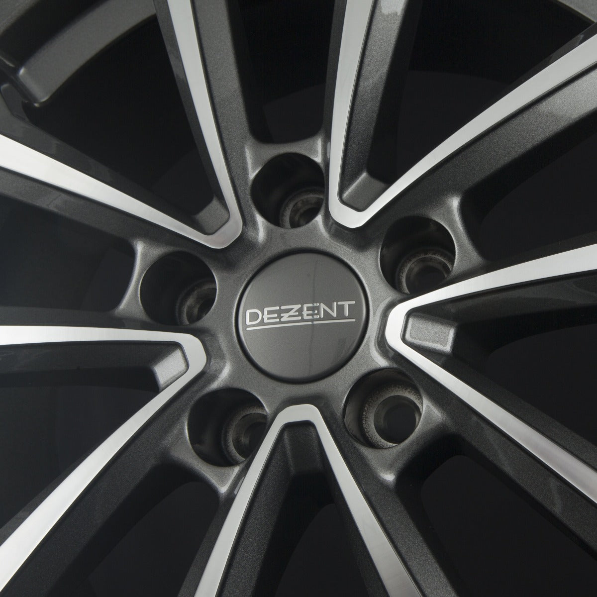 Dezent KS DARK - Gunmetal Polished Alufelge 7.5x18 Zoll ET50 LK 5x114.3 ML67.1 – Bild 3