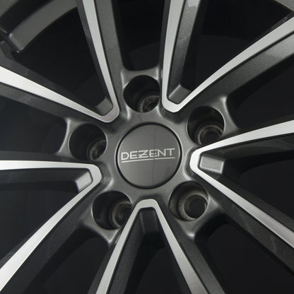 Dezent KS DARK - Gunmetal Polished Alufelge 7.5x18 Zoll ET50 LK 5x114.3 ML67.1 – Bild 3