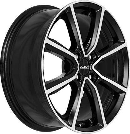 Dezent TN black polished 6.5x17 ET32 - LK4/108 ML65.1 – Bild 3