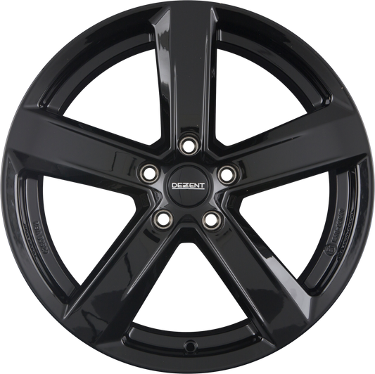 Dezent TU BLACK - Schwarz Alufelge 6.5x16 Zoll ET40 LK 5x100 ML57.1