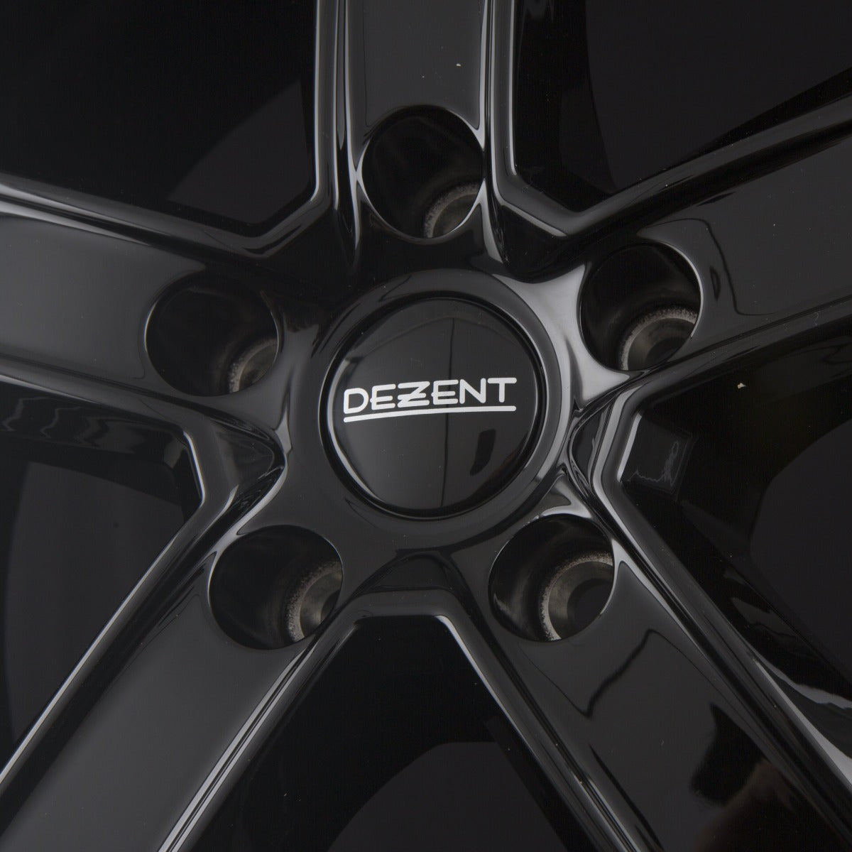 Dezent TU BLACK - Schwarz Alufelge 6.5x16 Zoll ET40 LK 5x114.3 ML71.6 – Bild 4