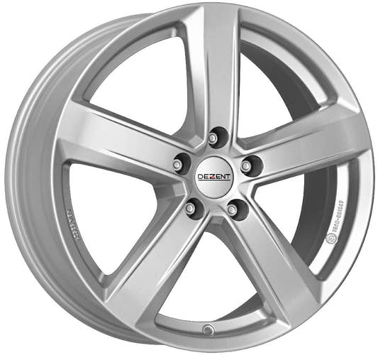 Dezent TU silver 7.5x17 ET50.5 - LK5/108 ML63.4